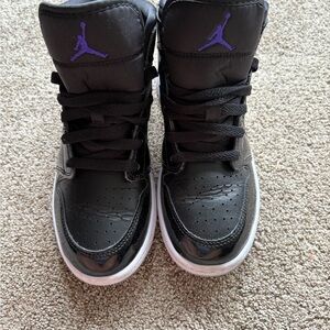 Nike Jordan Kids Sneakers Black Purple